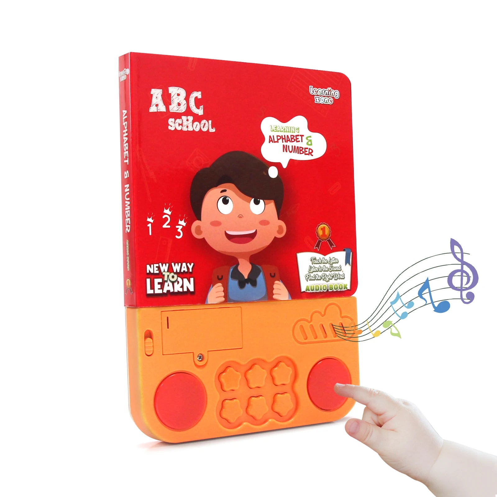 Livres Audio électroniques pour enfants, livres cognitifs avec mélodie et lumières, sons de batterie, jouets éducatifs interactifs préscolaires