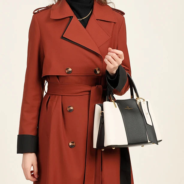 Sac à main de luxe imprimé grande capacité en cuir souple pour femmes, sac à bandoulière de loisirs de styliste pour dames
