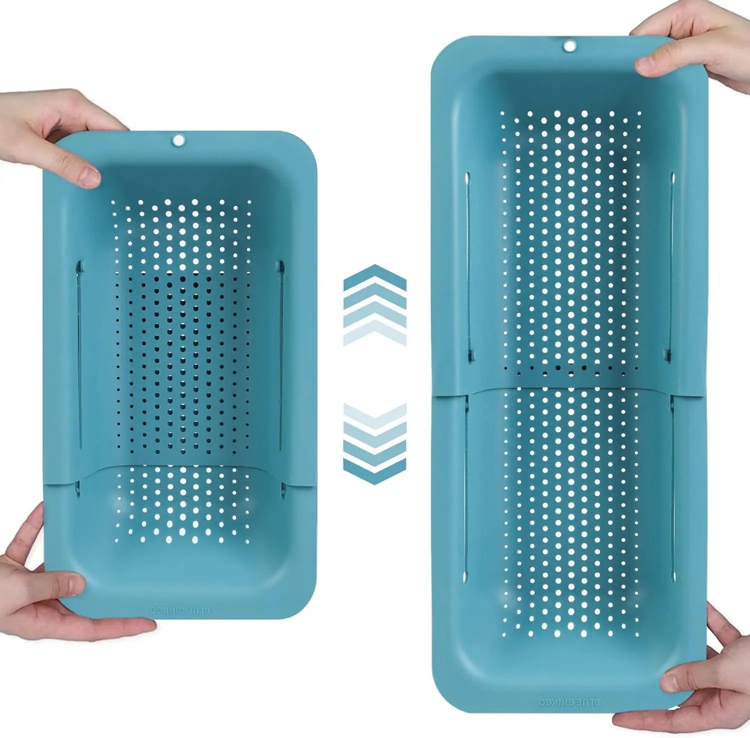Passoire extensible pour évier, panier de lavage, égouttoir, vaisselle sèche, légumes, pâtes, ustensile de cuisine, outil essentiel pour la maison, gris