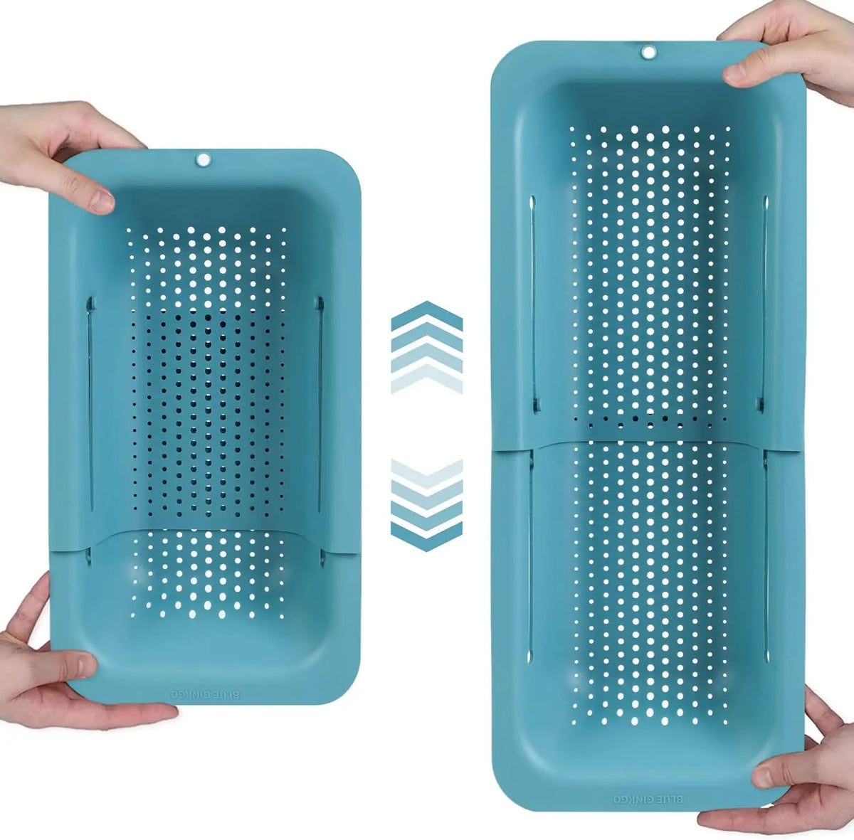 Passoire extensible pour évier, panier de lavage, égouttoir, vaisselle sèche, légumes, pâtes, ustensile de cuisine, outil essentiel pour la maison, gris