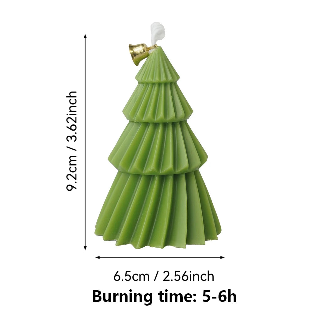 Bougies parfumées pour arbre de Noël fabriquées à la main |   Ornement festif créatif et cadeau parfait pour les amateurs de Noël |   Décor parfumé de qualité supérieure