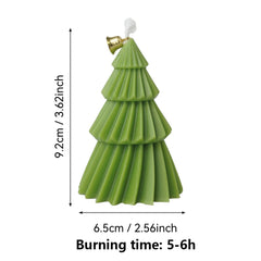 Bougies parfumées pour arbre de Noël fabriquées à la main |   Ornement festif créatif et cadeau parfait pour les amateurs de Noël |   Décor parfumé de qualité supérieure