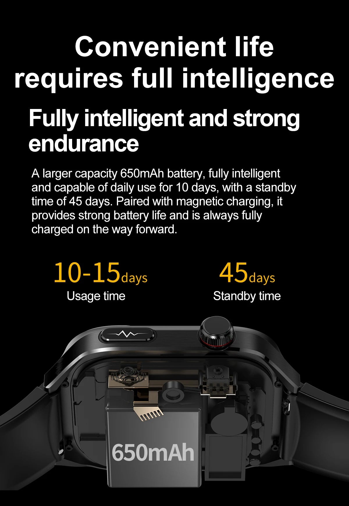 2025 nouvelle montre intelligente ECG femmes BT appel fréquence cardiaque lipides sanguins acide uricique moniteur de santé montres AI voix 650mAh sport Smartwatch