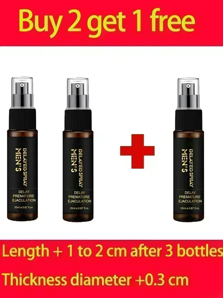 Spray à longue durée XXXL pour le bien-être sexuel et l'agrandissement des couples, lubrifiants, amélioration 88