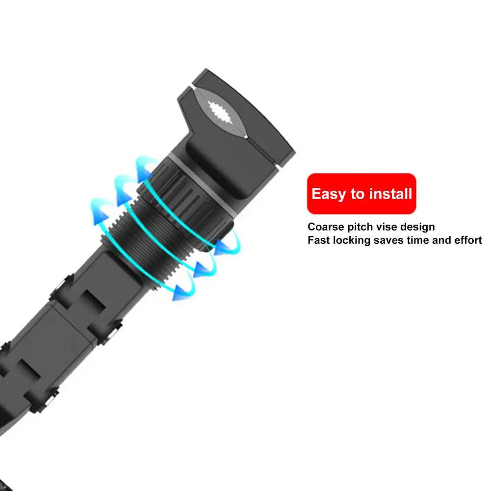 Support de téléphone de voiture multifonctionnel rotatif à 360 degrés, support de rétroviseur automatique, support de téléphone portable pour voiture