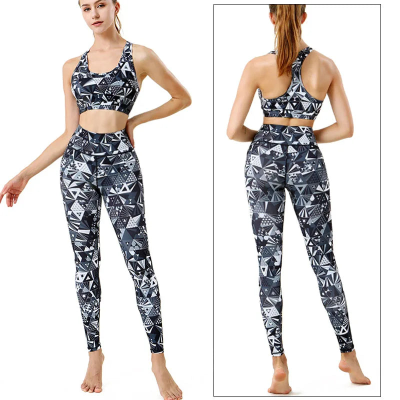 Cloud Hide – ensemble de Yoga Camouflage, vêtements de sport pour femmes, pantalons d'entraînement, Leggings, haut, soutien-gorge, chemise, costume de Fitness, S-XXL