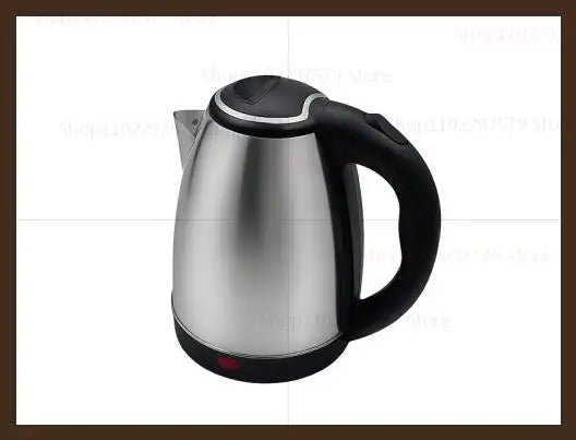 Bouilloire électrique intelligente ménage en acier inoxydable bouilloire à eau Portable 1500W eau bouillante Pot 2L bouilloire appareil ménager royaume-uni/ue