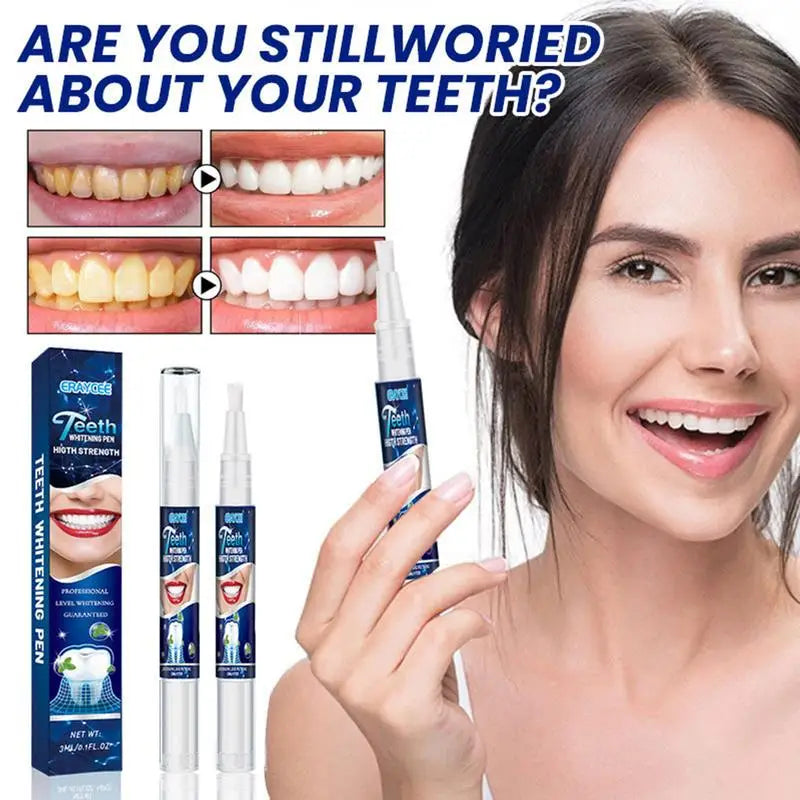 Stylo de blanchiment des dents brillant, gel dentaire, élimine rapidement les dents SAF, nouveau