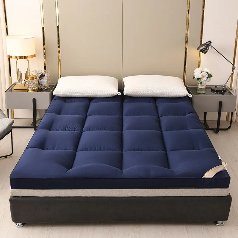 Coussin doux pliable d'été, couette, lit Tatami, matelas épais et doux, en plumes