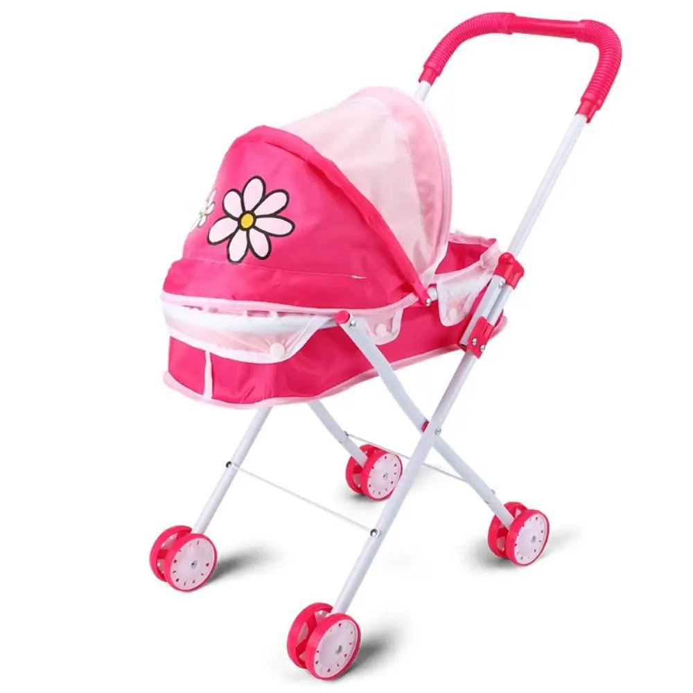 Poupées landau bébé poussette jouer jeu enfants maison accessoires meubles jouet semblant jouer jouet pour les tout-petits petites filles garçons enfants