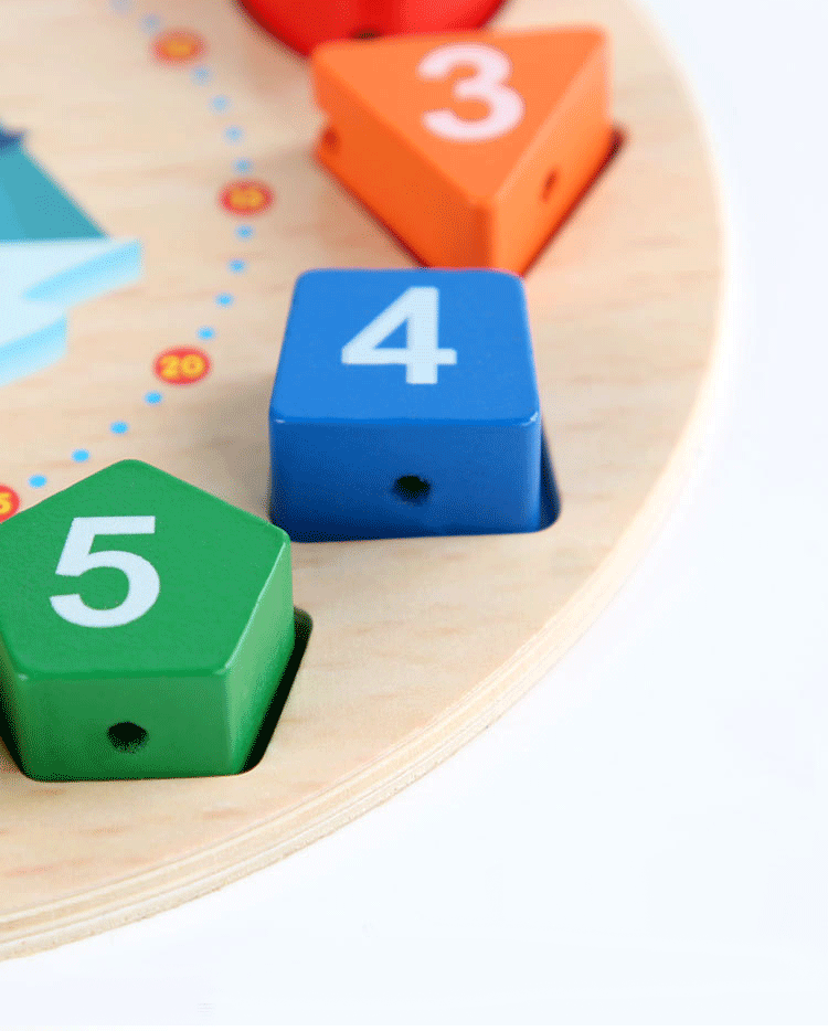Jouets en bois Montessori pour bébés de 1, 2 et 3 ans, cadeau pour garçons et filles, jeux de développement, puzzle en bois pour enfants, jouet d'apprentissage