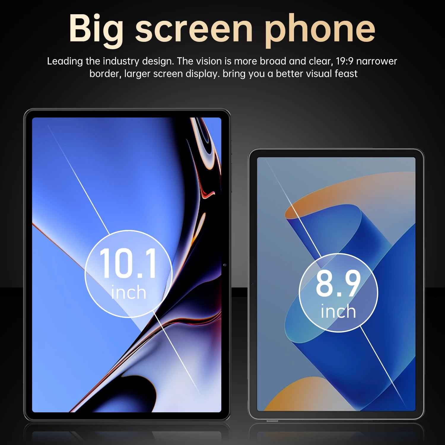 HOT Pad 25 Ultra tablette Android 15 système MSnapdragon 8 Gen3 Core 10.1 pouces écran HD 5G double SIM double veille 10000mAh batterie