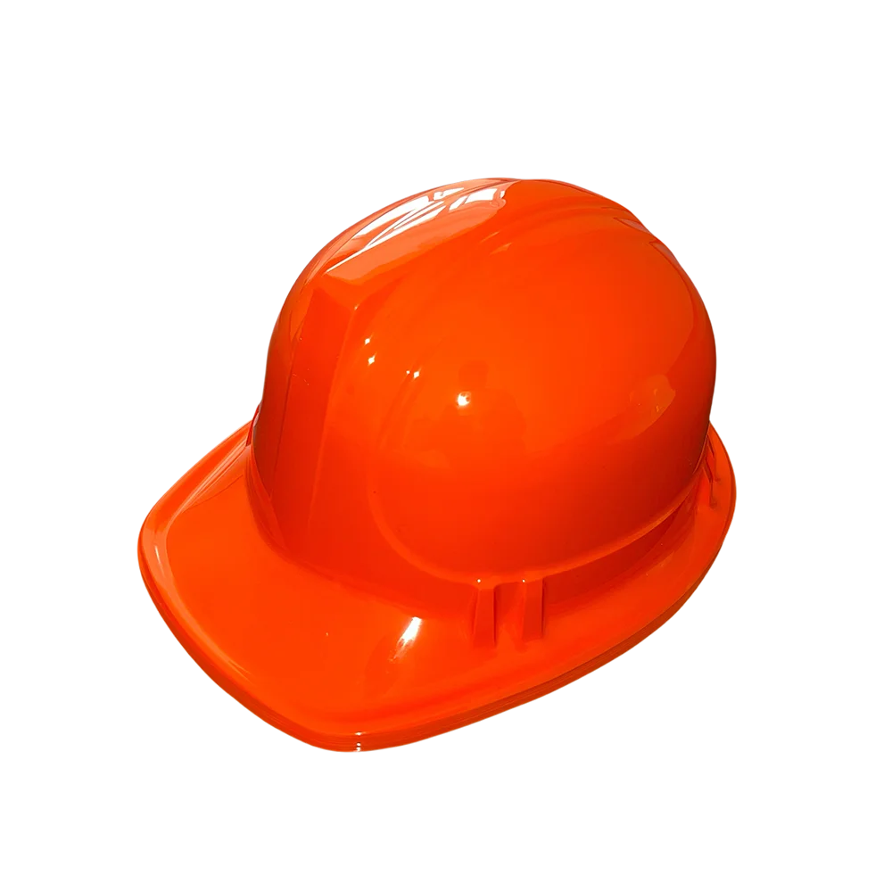 Chapeaux de Construction pour enfants, matériel en plastique souple, thème de Construction, chapeaux de robe de fête d'anniversaire, fournitures de décoration de fête, 12 pièces
