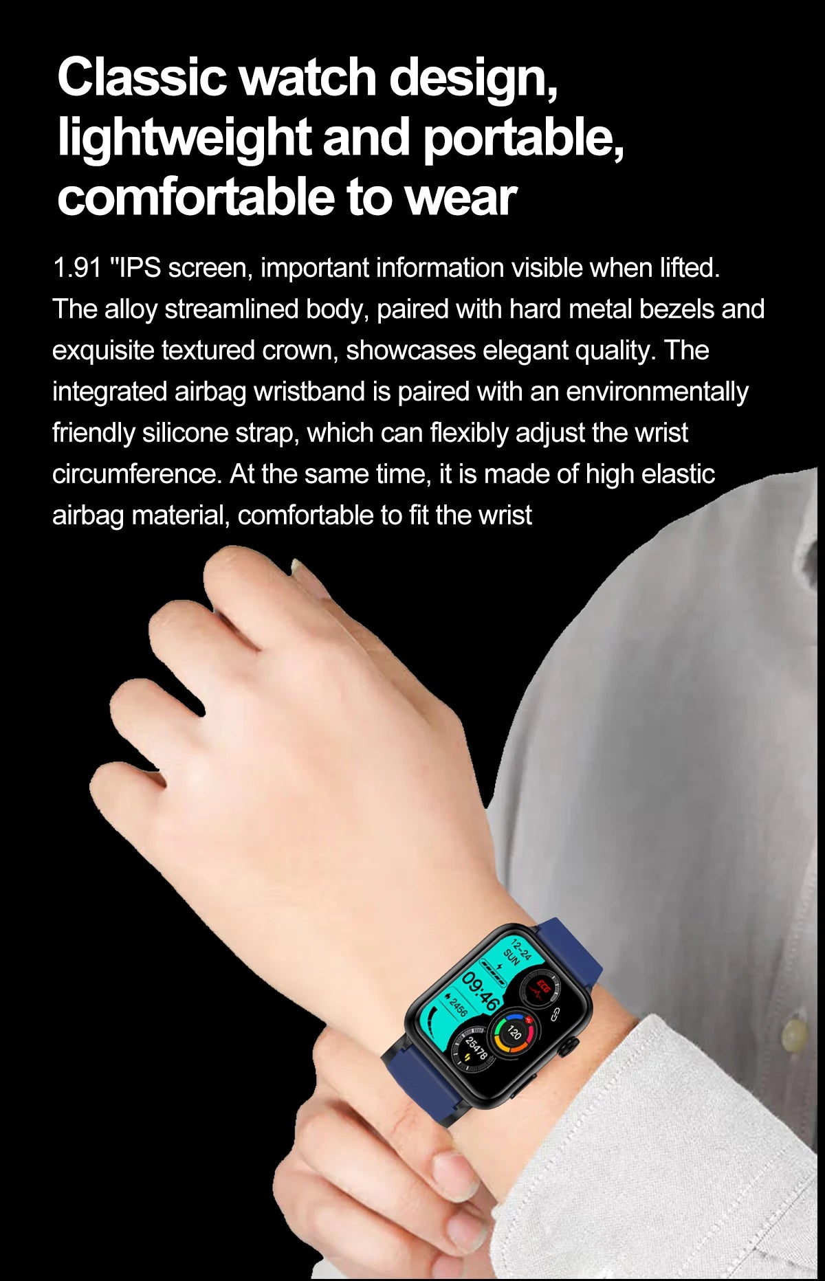 2025 nouvelle montre intelligente NOYAFA précision mesure de la pression artérielle moniteur de santé Smartwatch hommes 320*386 IPS écran couleur