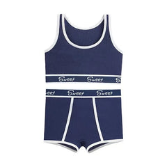 Ensemble de sous-vêtements d'entraînement pour femmes, soutien-gorge de Yoga sans couture, débardeur à bretelles, slip taille moyenne, vêtements de sport confortables