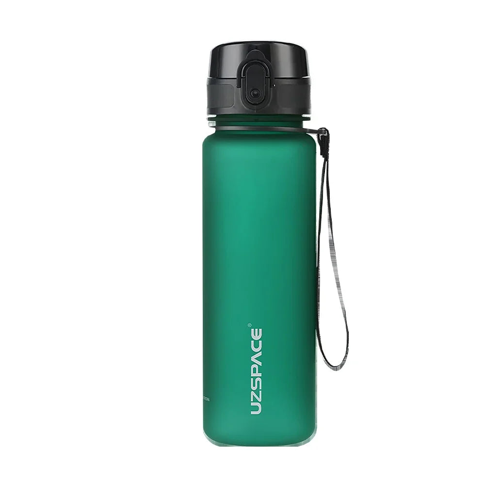 Bouteille d'eau portable sans BPA pour enfants et adultes, haute qualité, 500ml, 1000ml, cuillère à soupe de sport, clics amicaux, HI