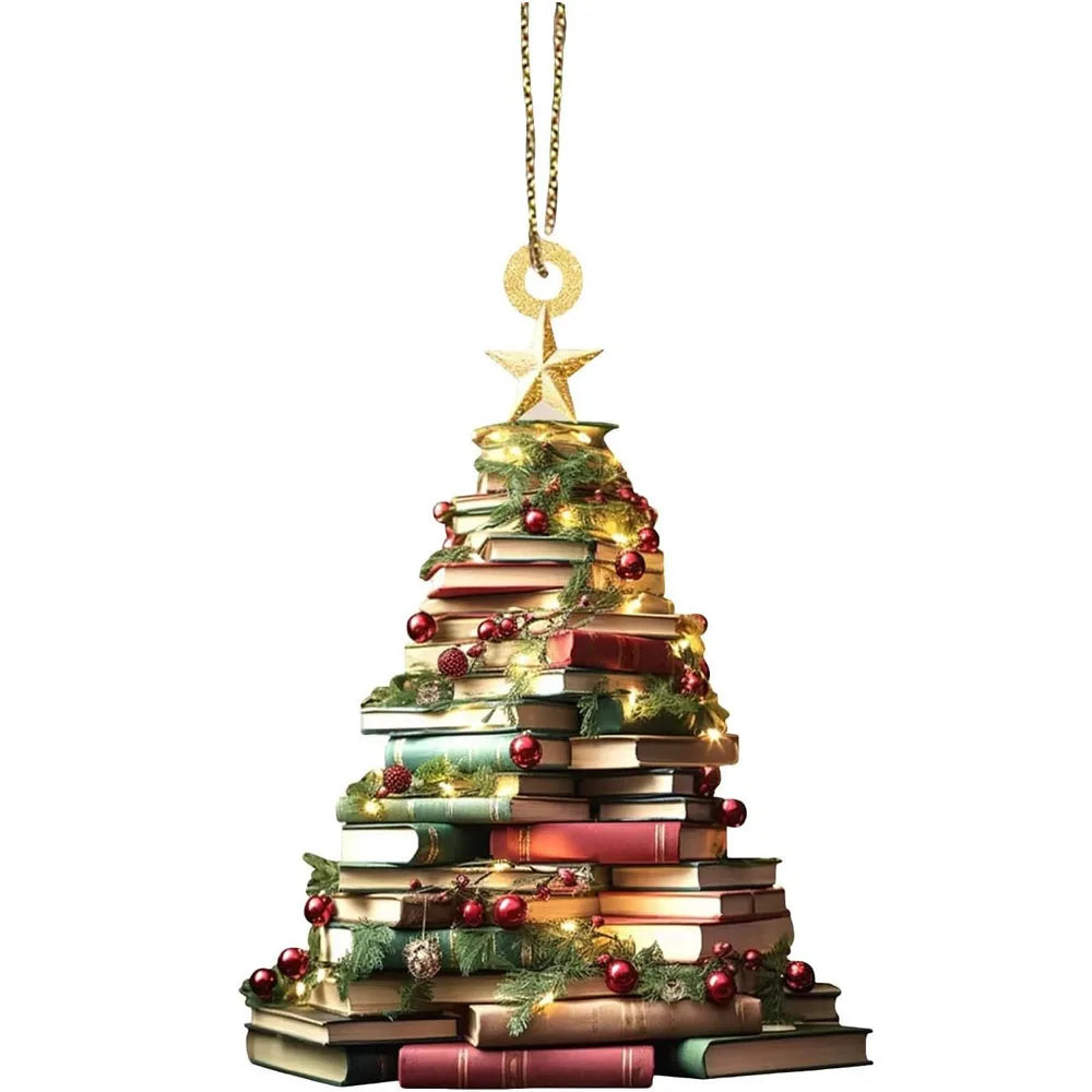 Hanging Christmas tree decorations, home decorations, holiday decorations, acrylic pendant, Christmas decoration, ornament