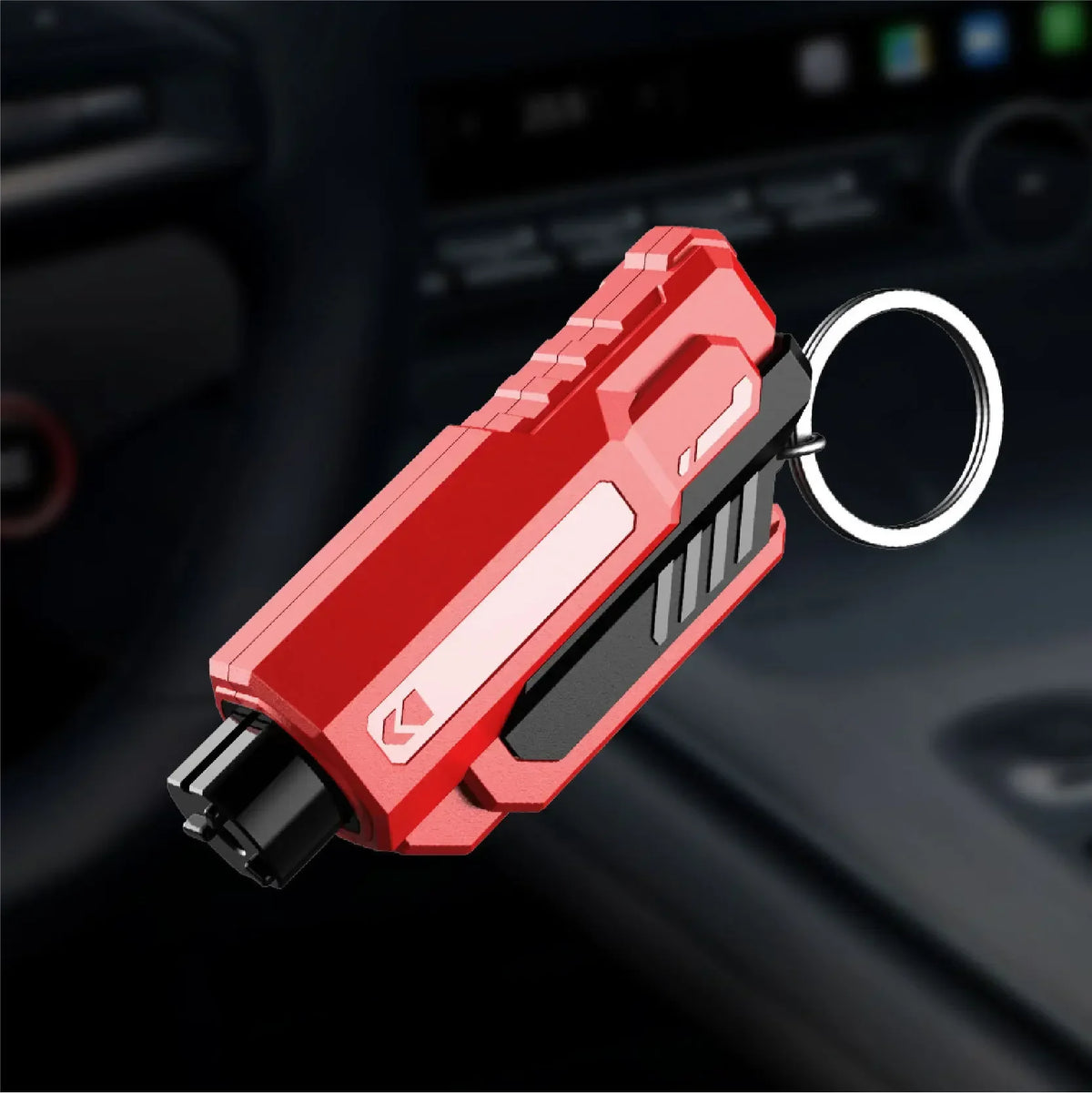 Marteau de sécurité pour voiture, Mini voiture avec un marteau d'évasion multifonctionnel pour casser le verre, marteau de sauvetage, fenêtre de voiture en une seconde