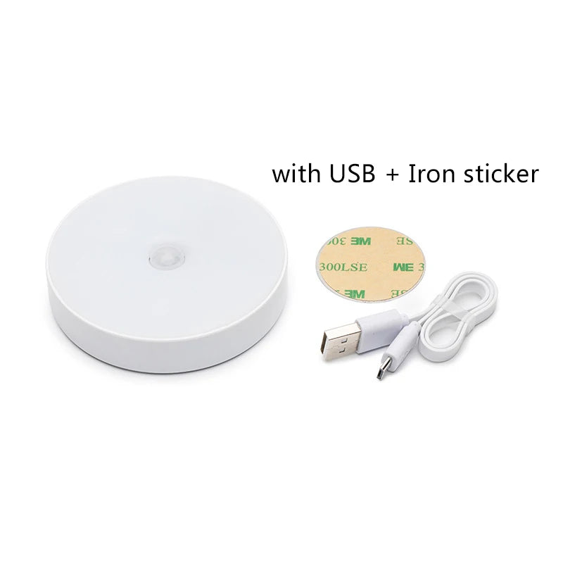 Veilleuse LED aste sans fil pour enfants, mini lampe de chevet portable, détecteur de mouvement, bébé