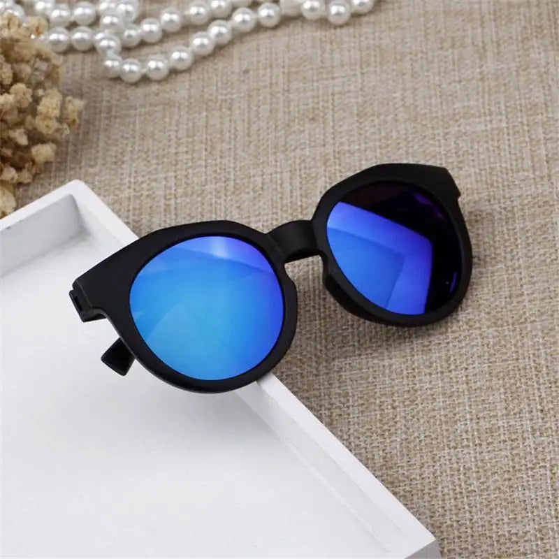 Lunettes de soleil rondes colorées pour enfants, classiques, rétro, mignonnes, UV400, pour garçons et filles, offre spéciale