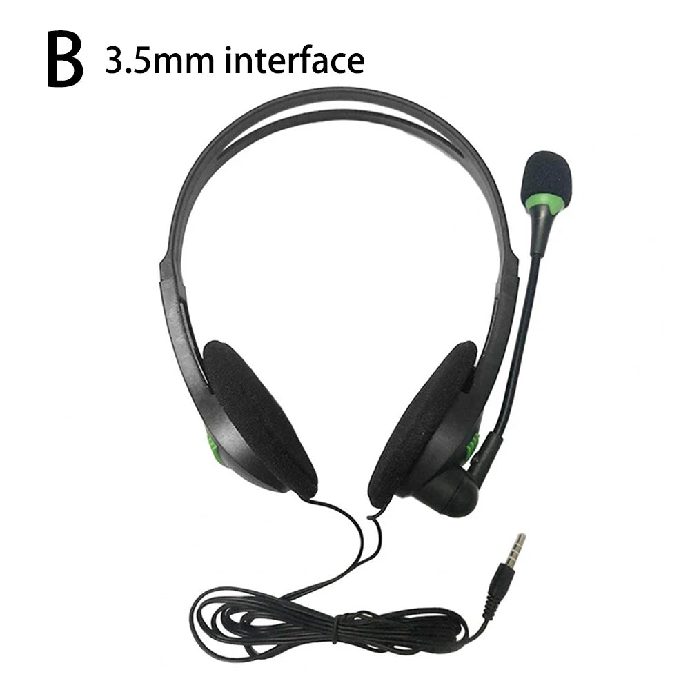 Casque USB avec microphone antibruit et contrôle du volume filaire 3.5mm casque téléphonique pour ordinateur portable PC Call Center Office