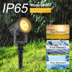 3000K Solar Tree Light for Outdoor Garden Decoration, IP65 Waterproof, 4 LED Warm Lights, Courtyard Landscape, Street Wall Solar Projector
