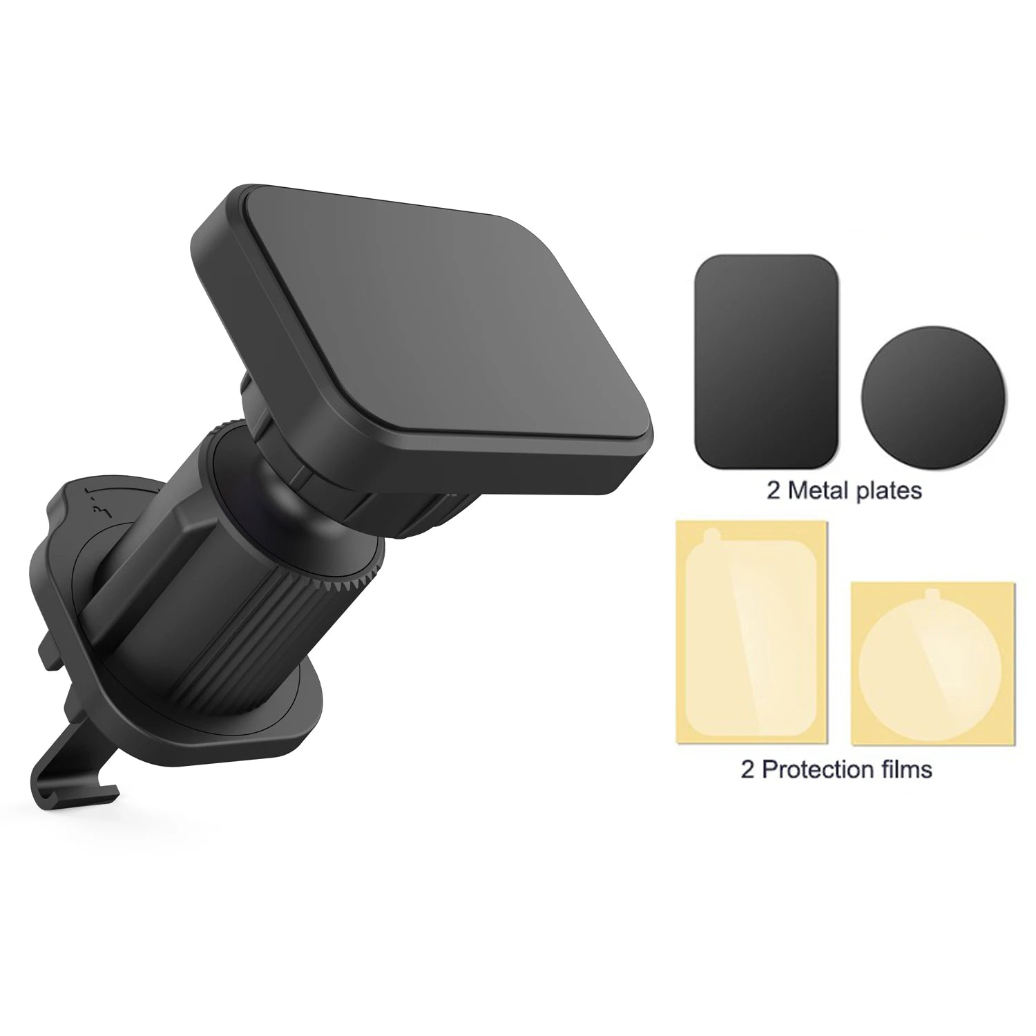 Support de téléphone magnétique support de téléphone de voiture magnétique [installation facile] support de téléphone pour voiture [6 aimants forts] support de téléphone portable pour voiture