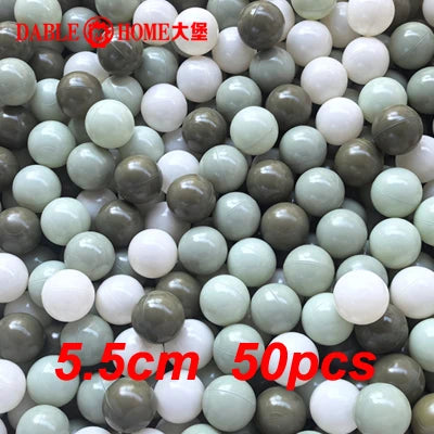 Balle de Sport en plein Air écologique piscine d'eau océan vague balle 50pcs 5.5cm Stress balle d'air jouets drôles pour enfants enfant Ballenbak