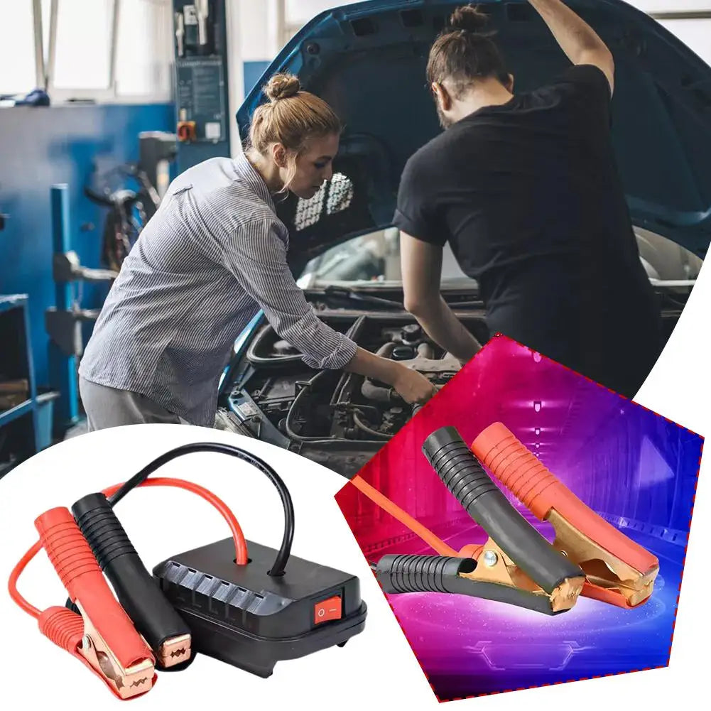 Démarreur d'urgence de voiture pour Makita convertisseur chargeur clé électrique meuleuse marteau électrique démarreur d'urgence de voiture accessoires de voiture