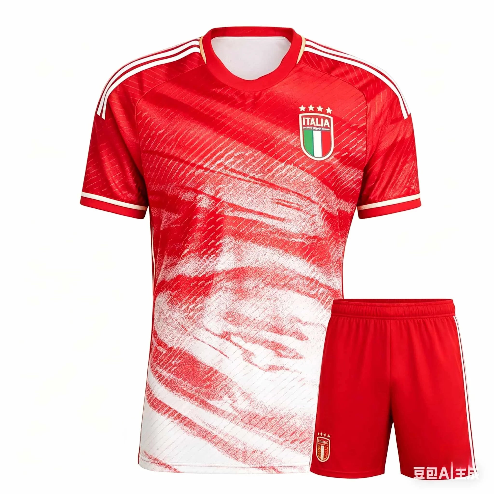 Nouvel ensemble maillot de football décontracté style italien 2026 pour adultes – T-shirt décontracté tendance à séchage rapide, coupe oversize, pour la famille (lot assorti)