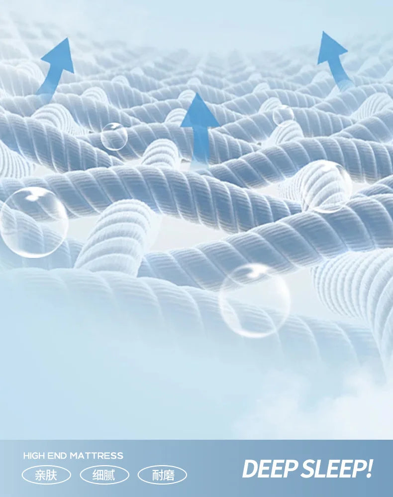 Matelas de lit Tatami pliable en Latex tricoté de qualité supérieure, pour dortoir d'étudiants, chambre à coucher, tapis de protection pour la maison