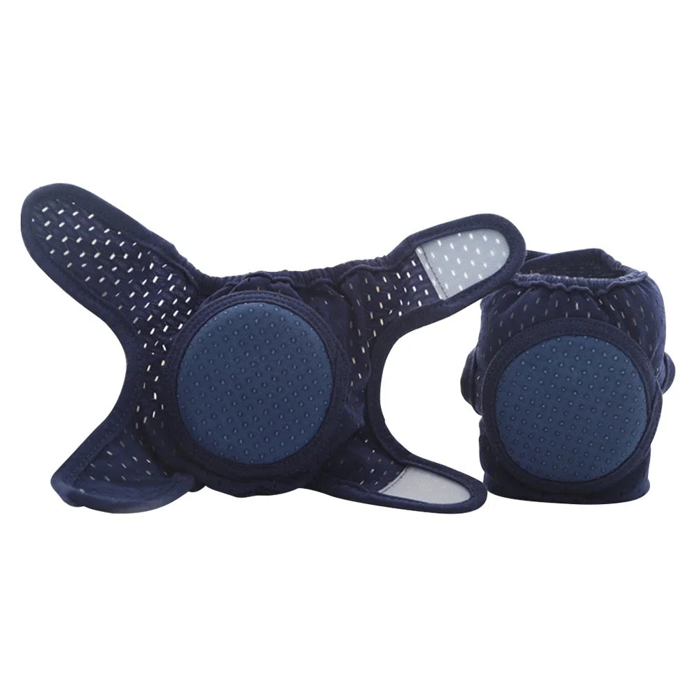 1 paire de genouillères coordonnantes pour bébé, coudières de sécurité pour enfants, protège-jambes pour nourrissons et tout-petits