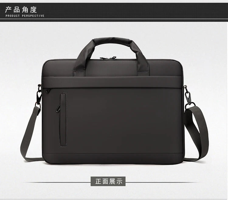 Sac pour ordinateur portable 15,6 pouces pour vêtements de travail quotidiens et sac à main de travail pour hommes et femmes