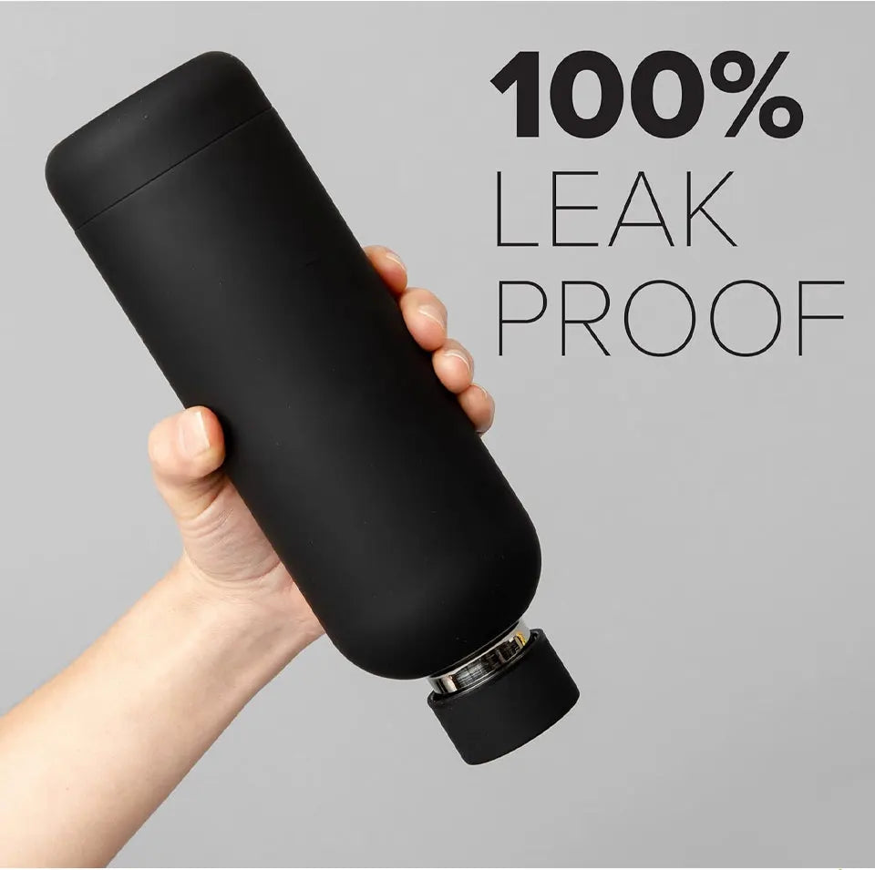 Bouteille Thermos en acier inoxydable, bouteille d'eau thermique, tasse à café, gobelet isolé sous vide, peinture en caoutchouc, bouilloire de sport