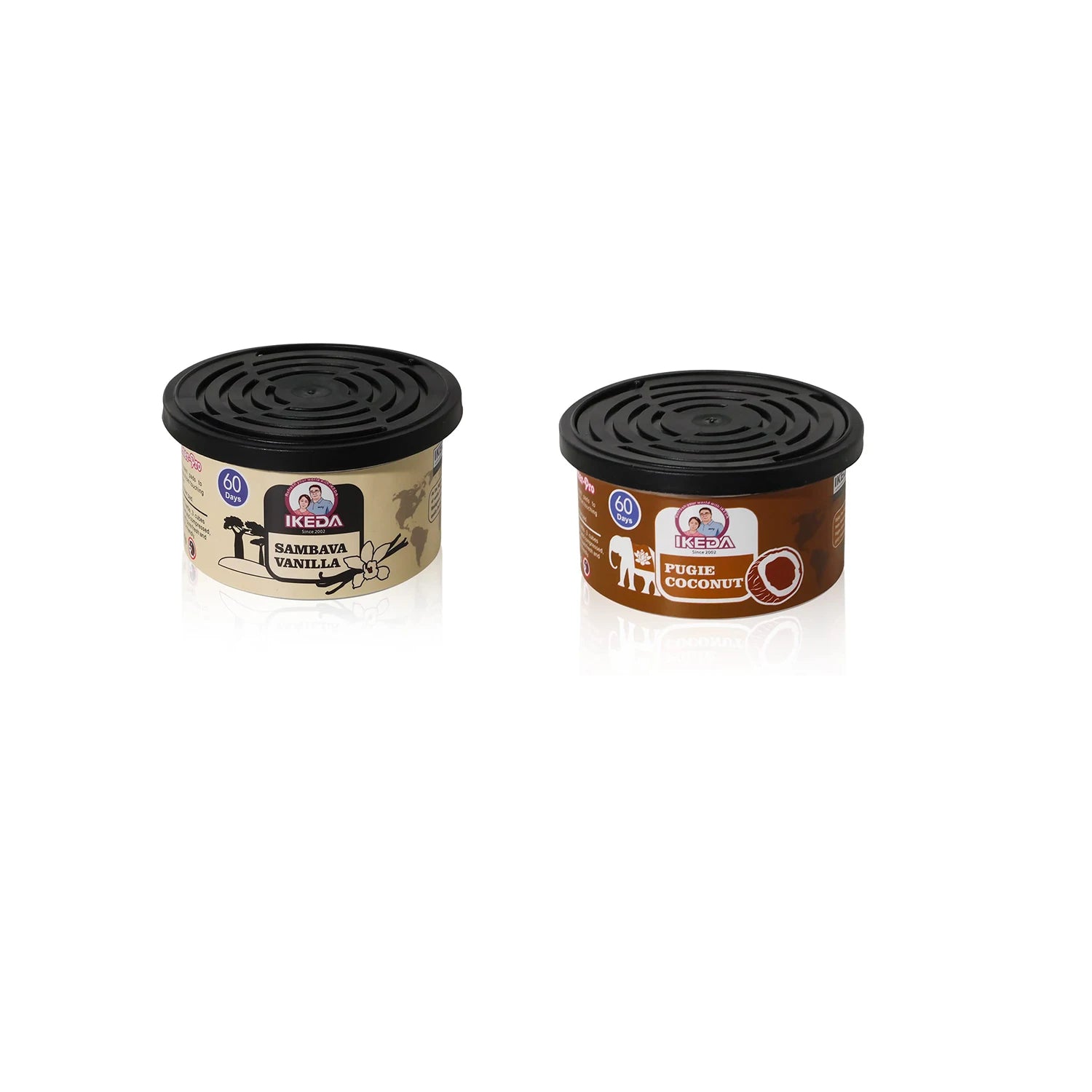 Désodorisant pour voiture Lot de 2 canettes parfumées bio |   sérum déodorant |   Longue durée |   parfum fort |   armoire domestique