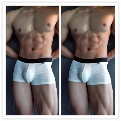 Men's underwear, boxer shorts, sexy men's briefs. Men's underwear is stylish, breathable, and comfortable.