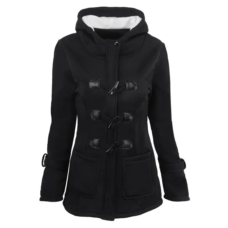 Femmes vestes de base manteau 2025 casual automne manteau femmes pardessus fermeture éclair veste de survêtement femme manteau à capuche Casaco Feminino 5XL