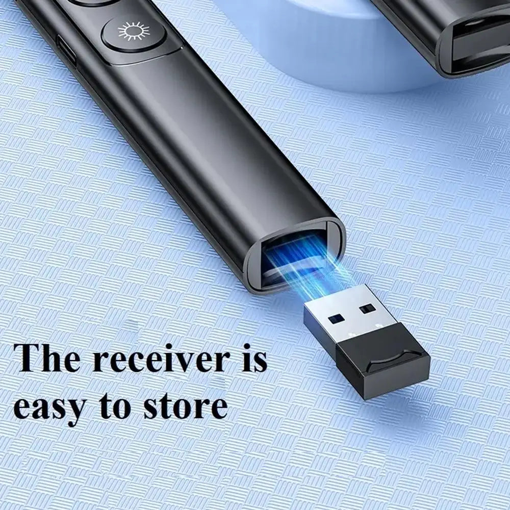 Wireless presentation pen with infrared remote control, USB laser pointer, PPT page turner, PowerPoint slide budget