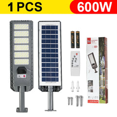 10000W lampe solaire extérieure Ultra puissantes lumières extérieures solaires 320° éclairage à large gamme luminosité projecteurs de rue réglables