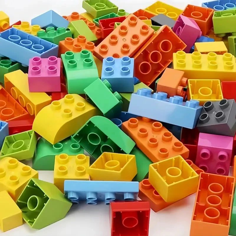 Enfants bricolage blocs de construction ensemble jouets blocs de construction classiques urbains assemblés jouets éducatifs pour garçons filles cadeau de noël 200 pièces