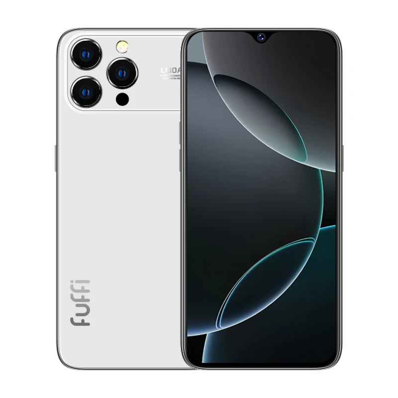 Vision mondiale 17 Pro Max Smartphone 5G Android 12 8GB RAM 512GB ROM 6.3 pouces téléphone 2280x1080HD 24 + 48MP 4 5G réseau téléphone portable