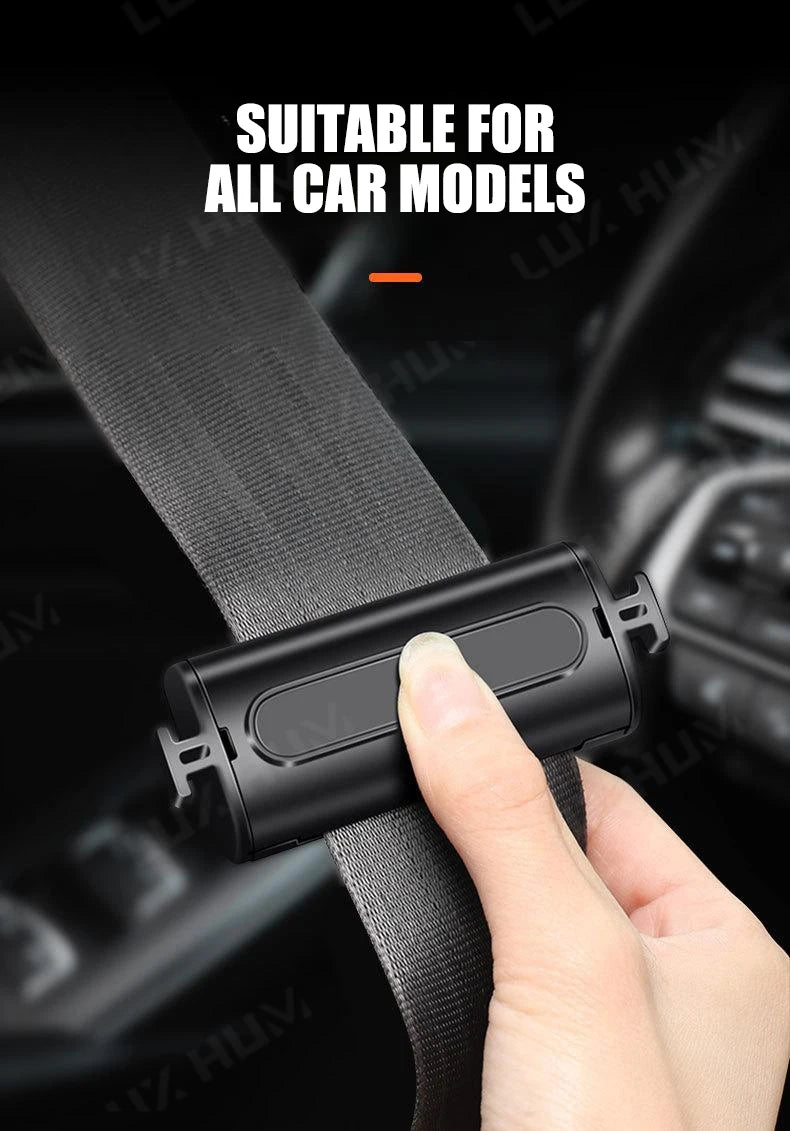 Ajusteur de ceinture de sécurité de voiture, réglage libre de la sangle d'épaule automatique, Clip de ceinture de sécurité pour les voyages, soulage la pression/Friction
