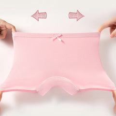 Culottes pour enfants filles, 4 pièces, pantalons de sécurité respirants en coton doux, sous-vêtements de couleur unie, Leggings quatre saisons à la mode pour 2 à 13 ans