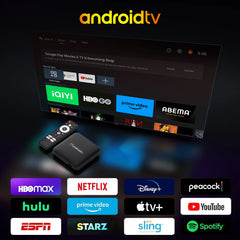H96Max S905L3 TV Box 4K Android 14 Quad Core 2.4/5G H96 Max Smart TV USB2.0 maison intelligente 4K HDR commande vocale Android 4K