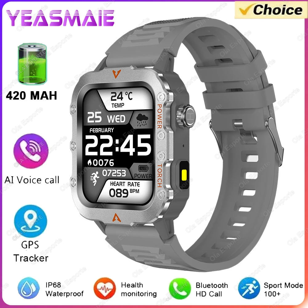 Montre intelligente de Sport en plein air avec éclairage Led hommes femmes montres Fitness Track ECG + PGG montre intelligente