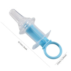 Mangeoire à sucette pour bébé, distributeur de médicaments liquides pour bébé, mangeoire à aiguilles en Silicone Anti-étouffement, mangeoire à eau, avec tasse de mesure de 20ml