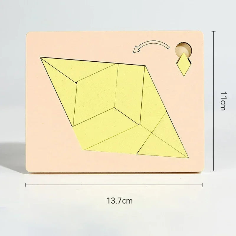 Puzzles géométriques en bois défi Impossible combustion du cerveau décompression esprit casse-tête Puzzle pour adultes enfants