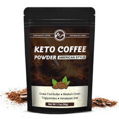 Café Keto cétogène, prend en charge l'énergie et le métabolisme, gestion du poids, faible en glucides, prend en charge le métabolisme énergétique