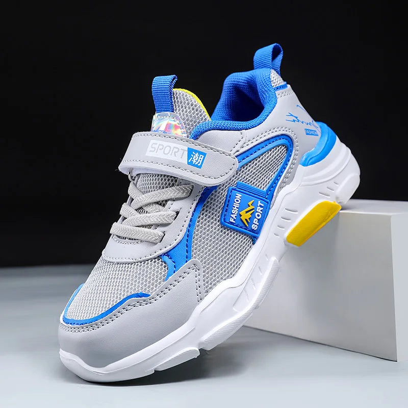 Chaussures pour enfants garçon baskets au printemps et en automne avec surface respirante antidérapante élève cuhk garçon garçon chaussures de mode