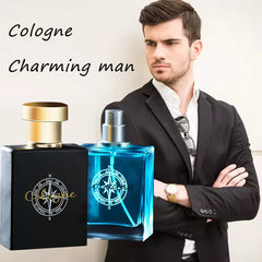 Amant noir pour hommes Cologne bois mélangé bois De santal Eau De Toilette parfum rafraîchissant longue durée déodorant parfum charmant